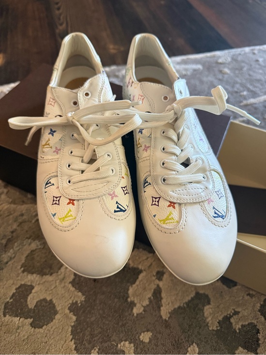 Louis Vuitton Shoes - Louis Vuitton x Takashi Murakami low-top sneakers. Size 39.5
